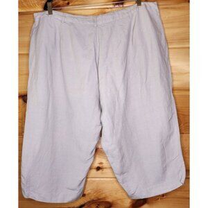 Counterparts Women’s Tan Capris Plus Size 22W